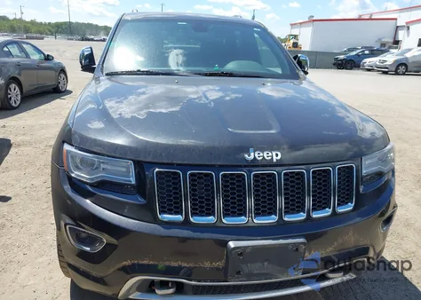2015 Jeep Grand Cherokee Overland z USA, uszkodzony, nr VIN 1C4RJFCG5FC622245